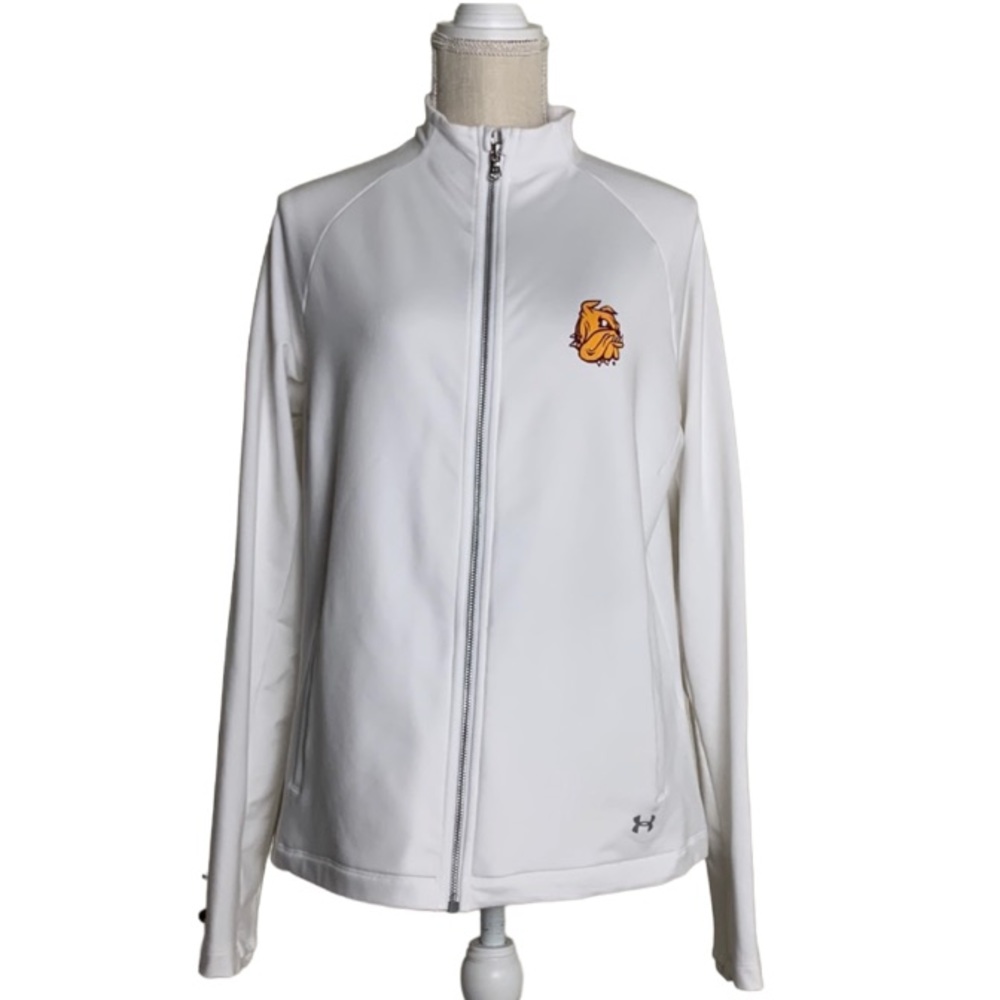 UNDER ARMOUR University of Minnesota Duluth Bulldogs Cold Gear Zip Up Jacket